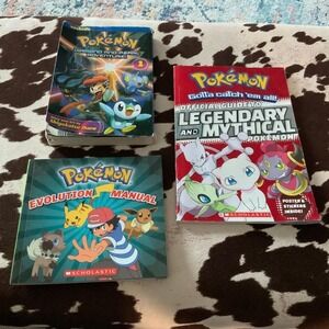 Three‎ Pokémon Books